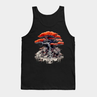 Native American Heritage Month: "We Are All Branches of the Same Tree" - Cherokee Proverb on a dark background Tank Top